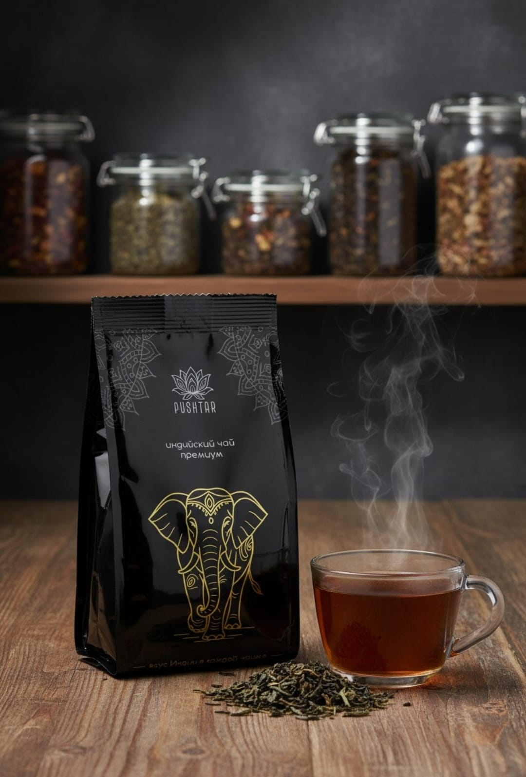 Индийский чай Pushtar