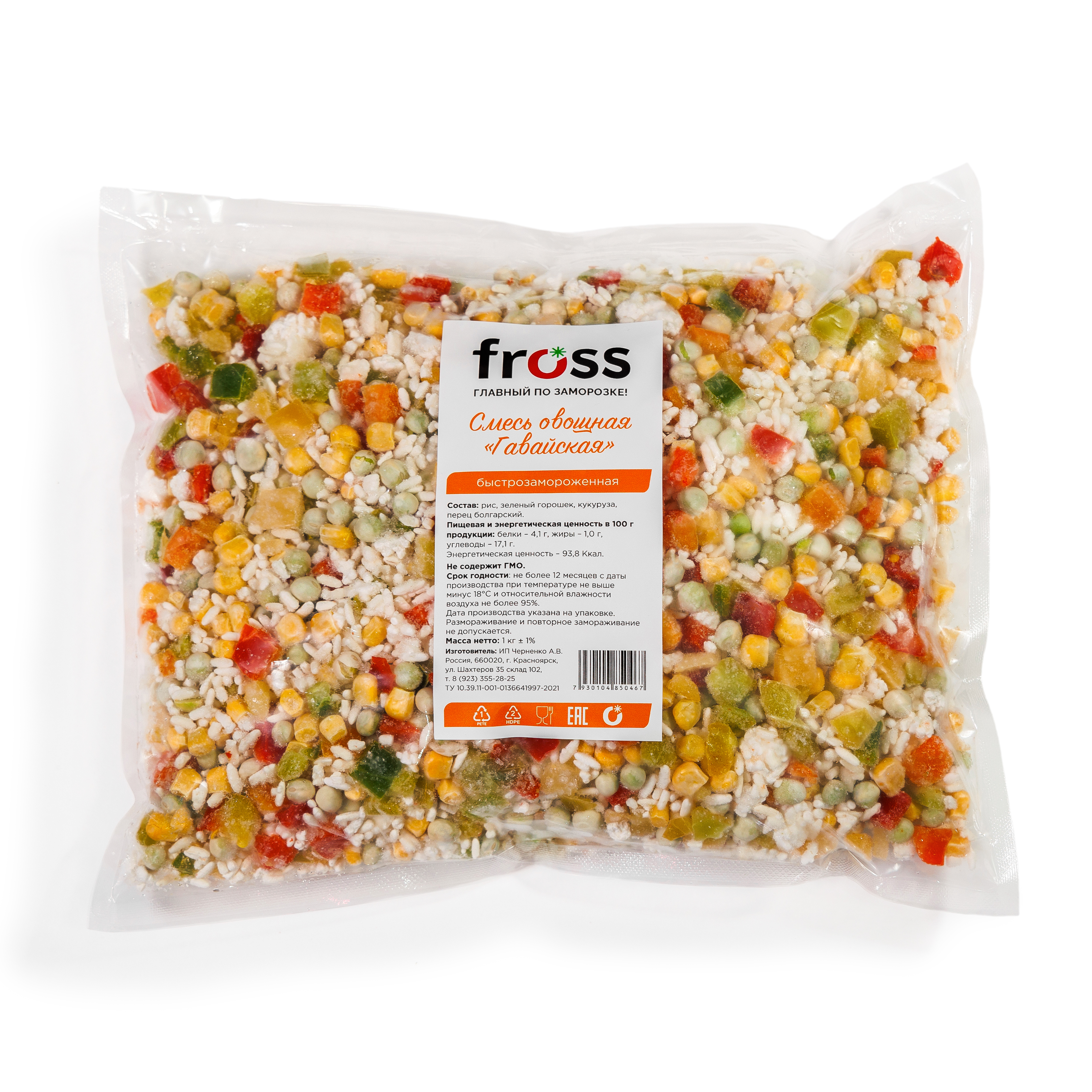 Смесь Гавайская FROSS