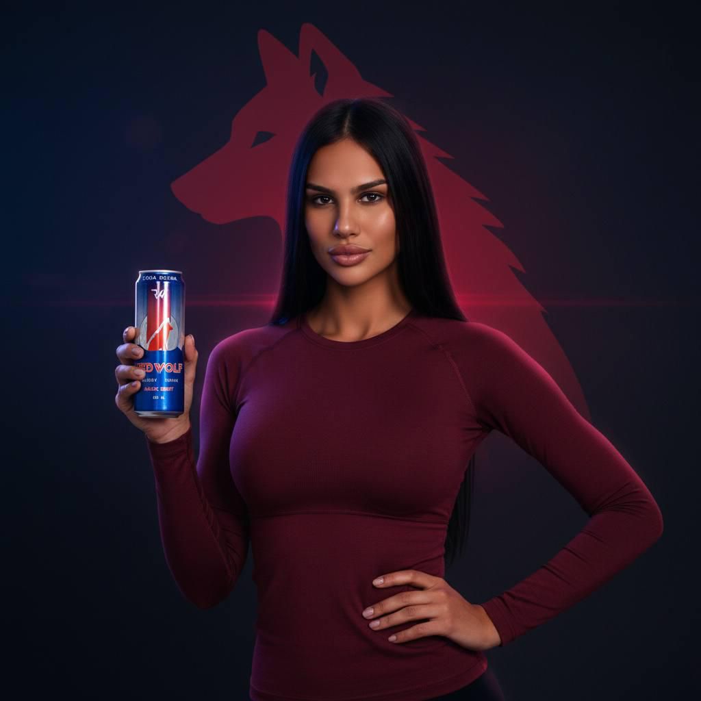 Энергетический напиток RED WOLF