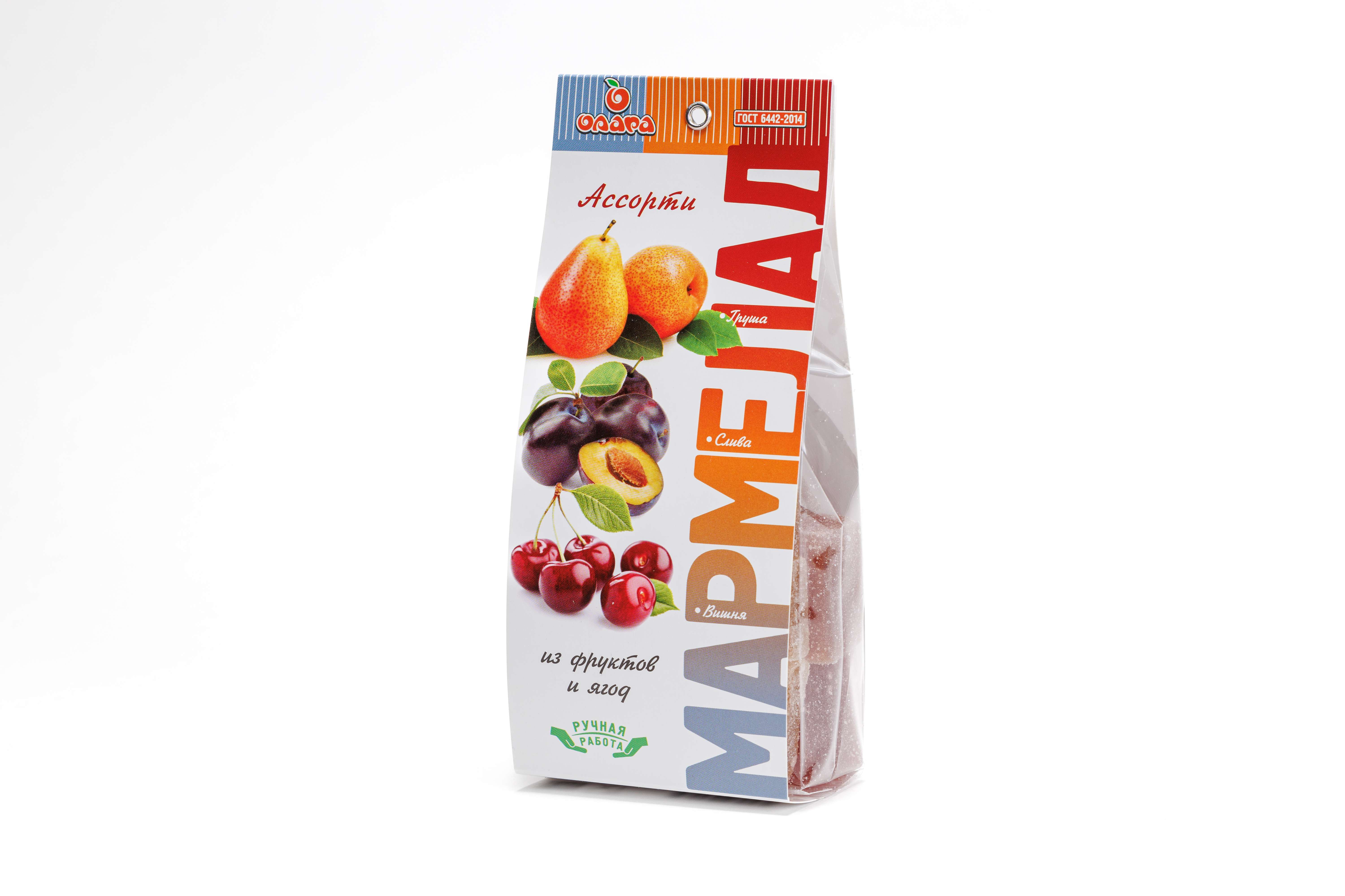 Мармелад из фруктов и ягод ГОСТ