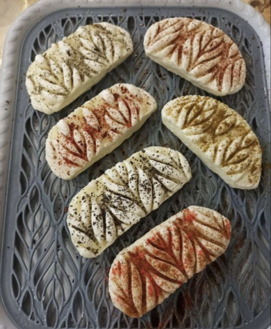 Халуми сыр для жарки 110 р 100 грамм