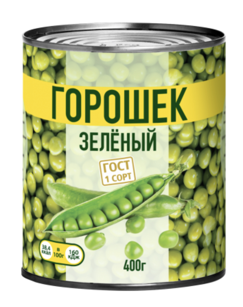 Овощная консервация для HoReCa оптом — горошек, кукуруза, фасоль ГОСТ