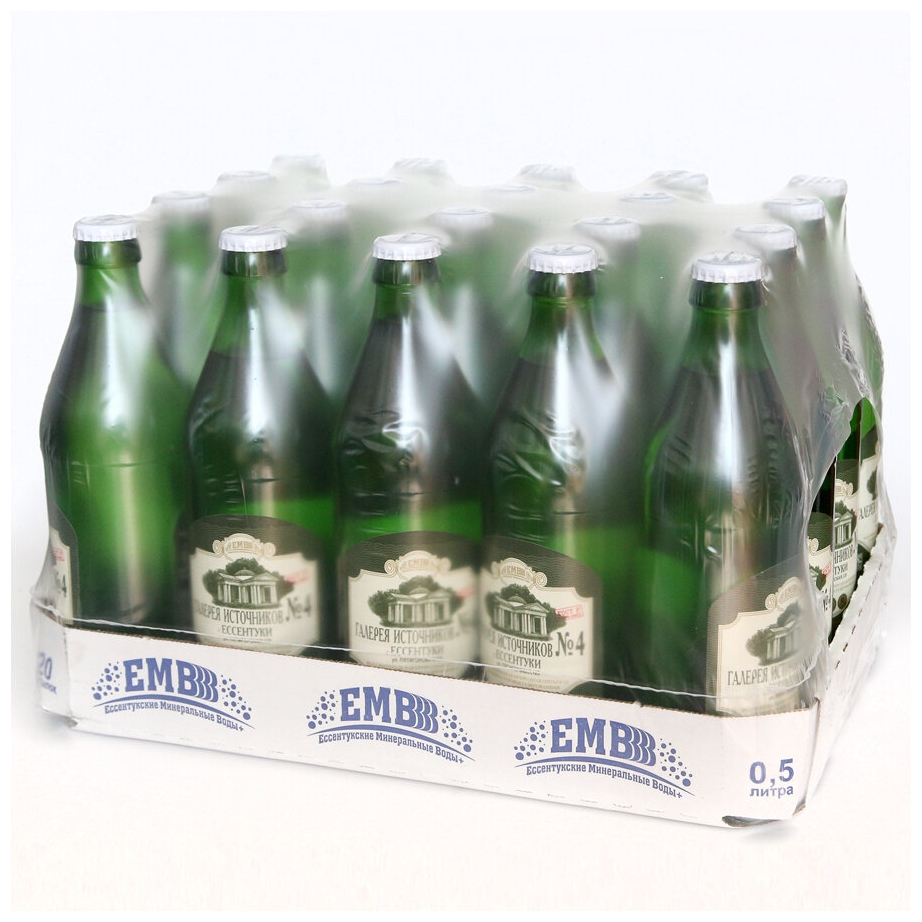 Минеральная вода ТМ «Галерея источников № 4» 0,5 л