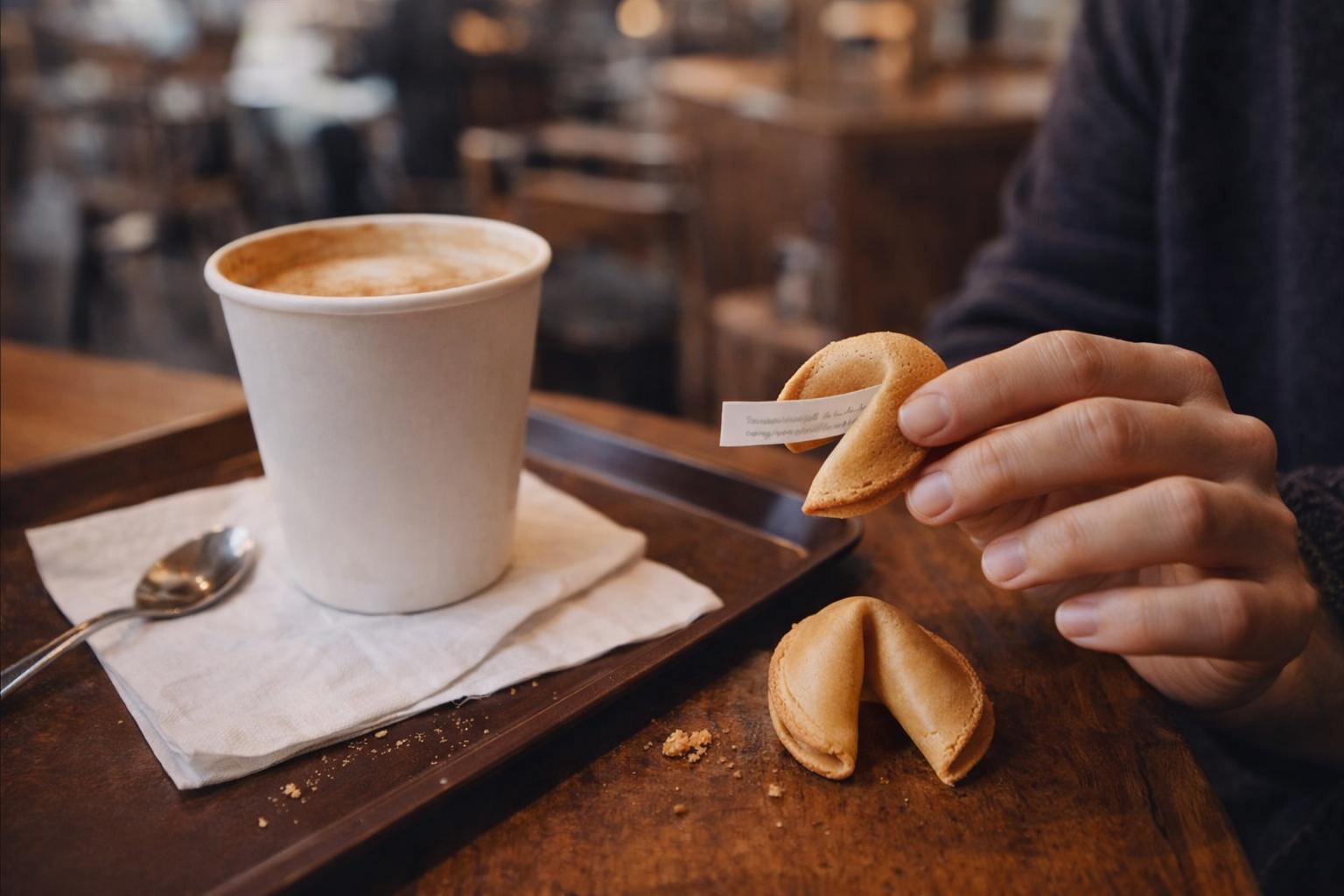 Печенье с предсказанием для кофеен и заведений HoReCa