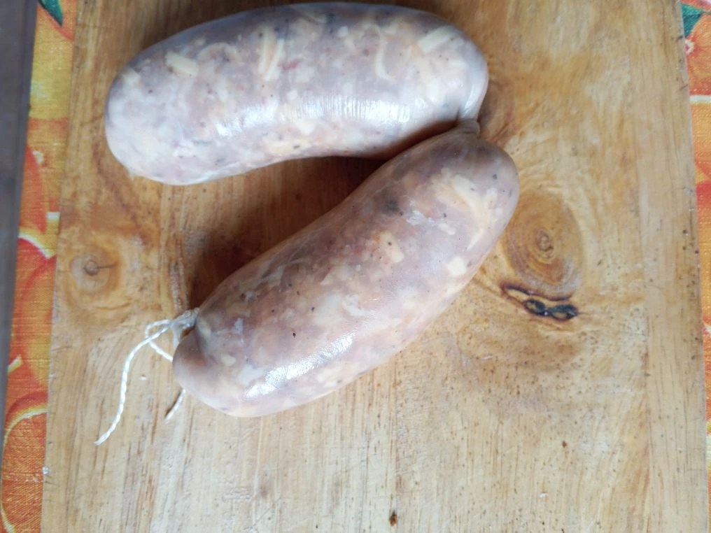 колбаски для гриля куриные с паприкой