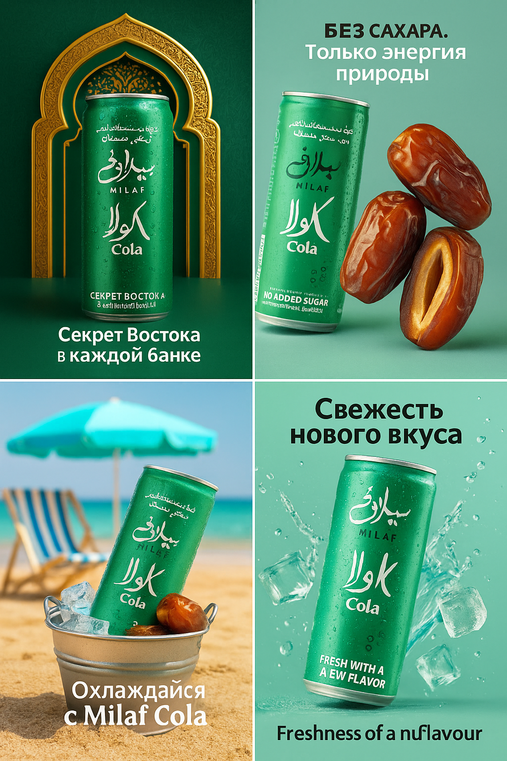 Milaf Cola (финиковая кола, 330 мл)