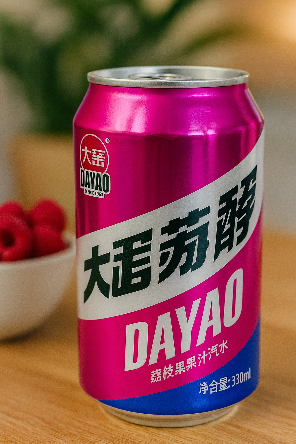 Безалкогольный газированный напиток со вкусом личи Dayao (маленький)