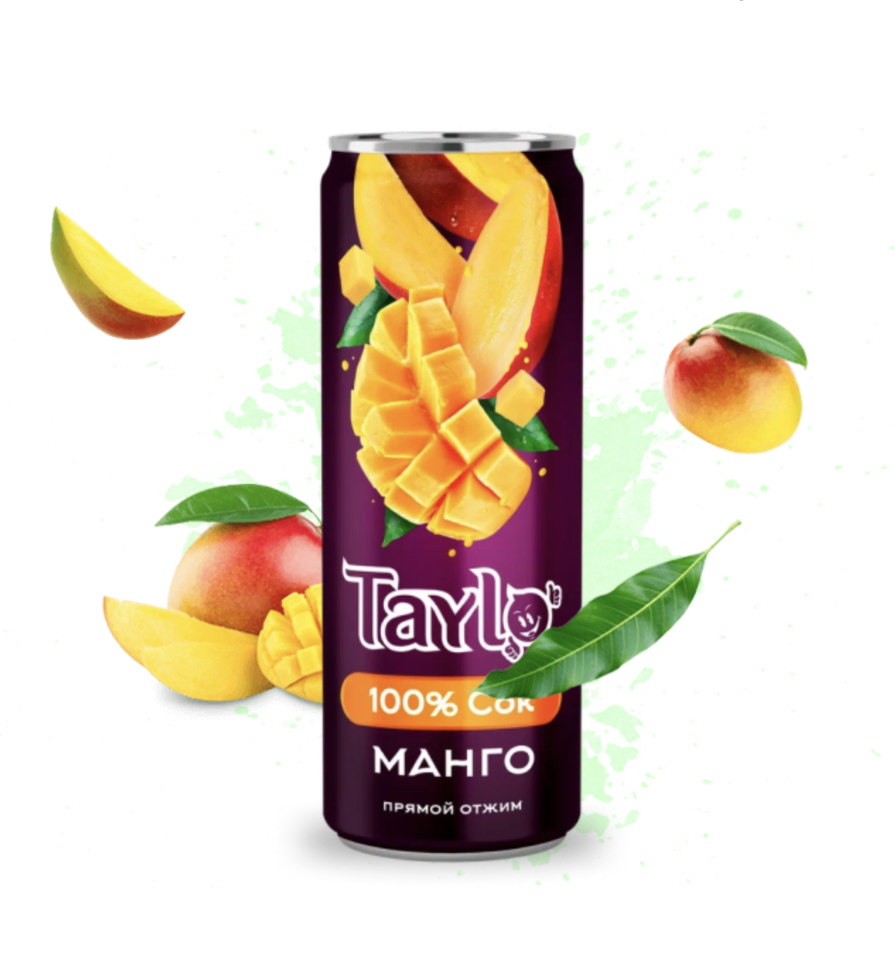 Сок манго 100% прямого отжима «TAYLO» 250 мл.