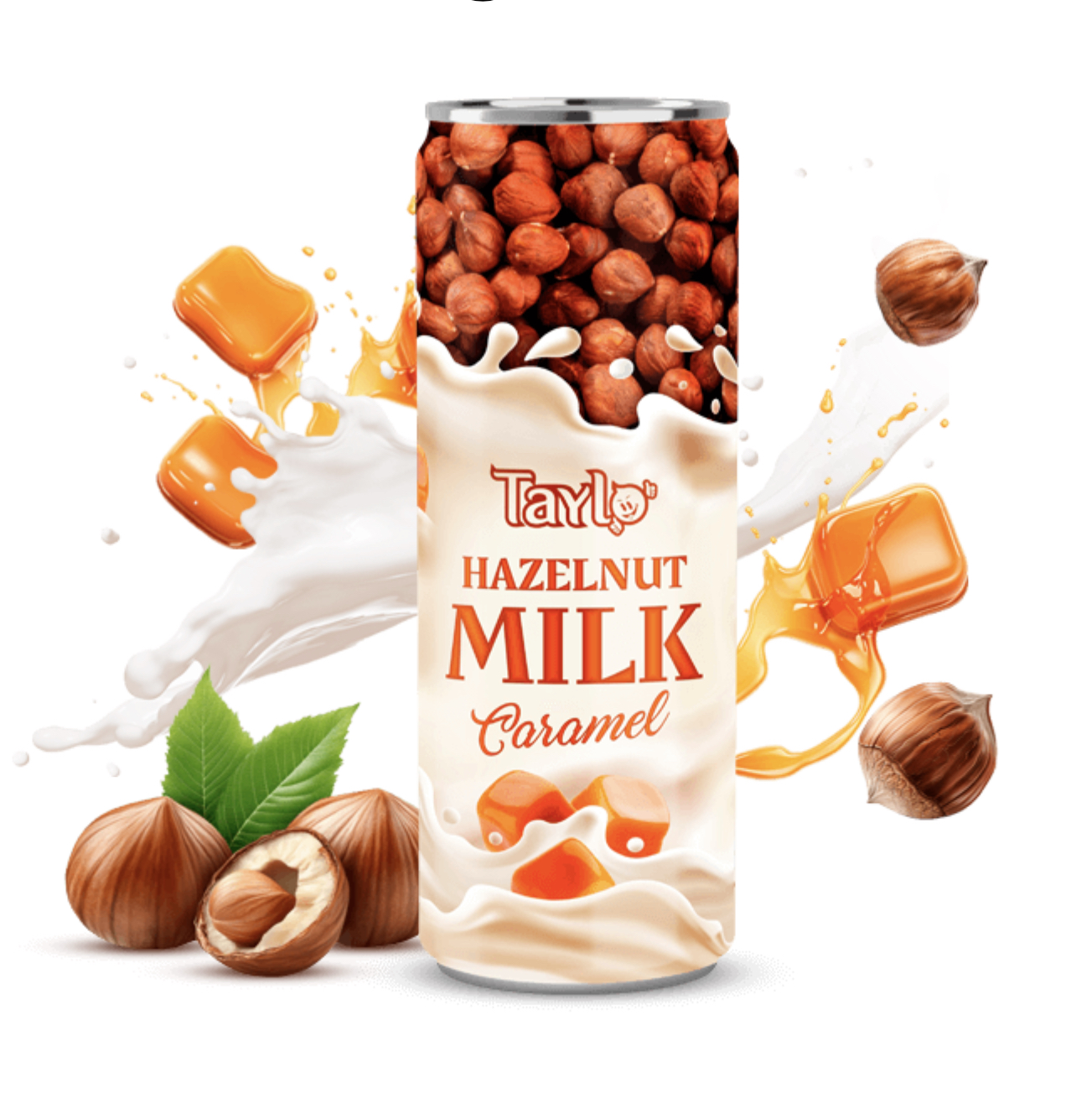 Напиток фундуковое молоко со вкусом карамели «TAYLO hazelnut milk Caramel» 250 мл