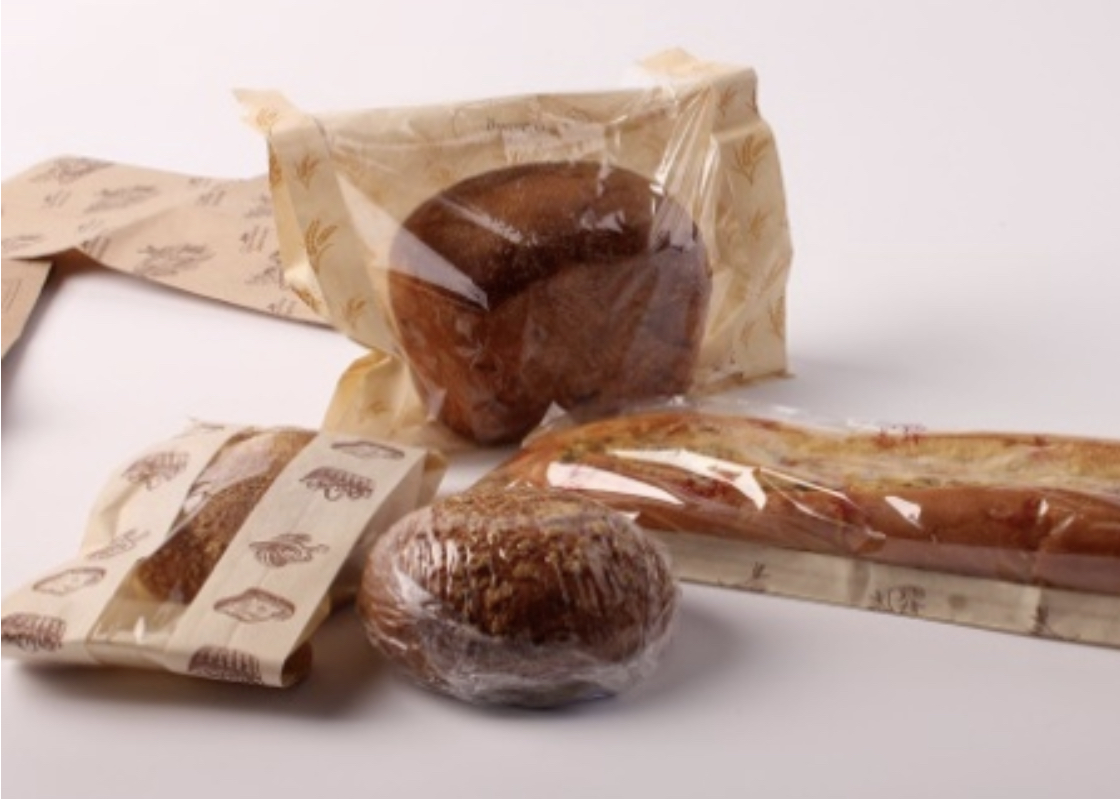 Крафт пакеты V-дно с окном оптом | упаковка для выпечки и bakery